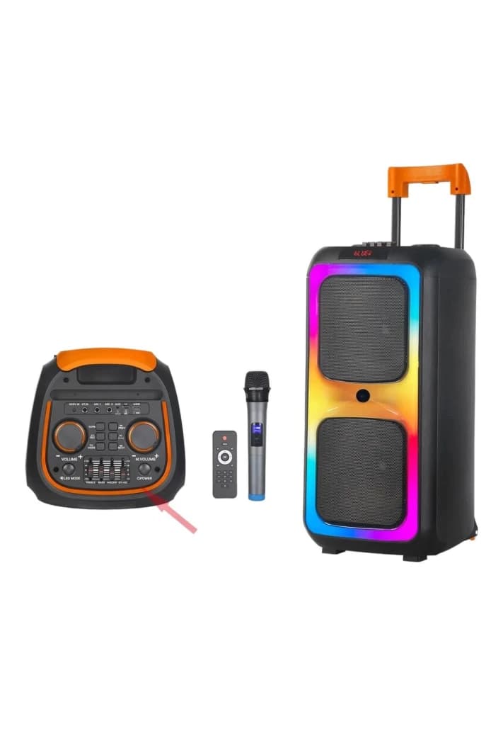 Ndr-1097 Professional Wireless Trolley Speaker