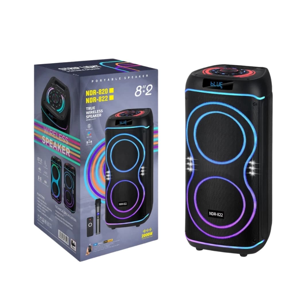 Ndr-822 Wireless Party Box Bluetooth Speaker