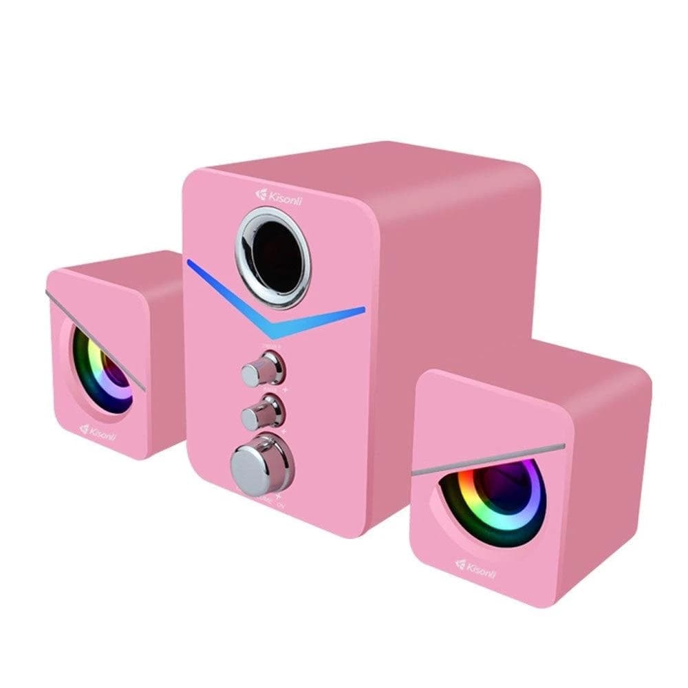 Kisonli Speaker U-3100 Multimedia 2.1-Channel