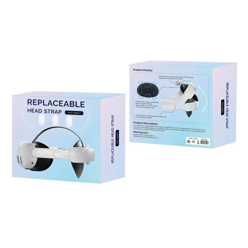 Hbv-456 Adjustable Head Strap for Oculus Quest 3