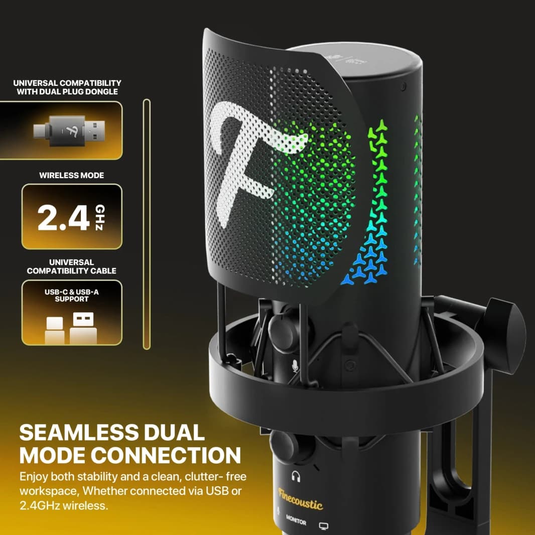 Fantech WFM1 Finecoustic RESONO Wireless Microphone