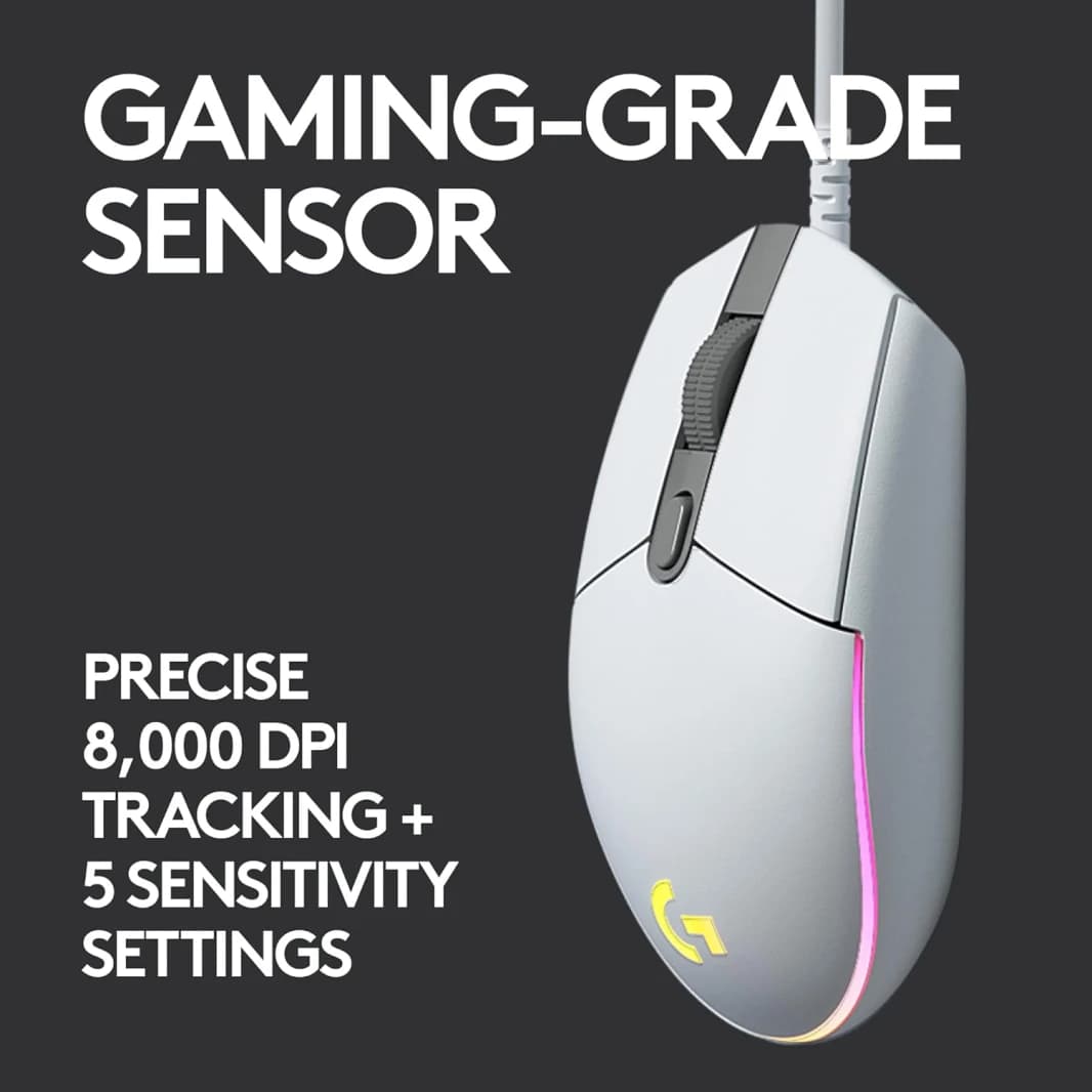 Logitech G102 Light Sync Gaming Mouse