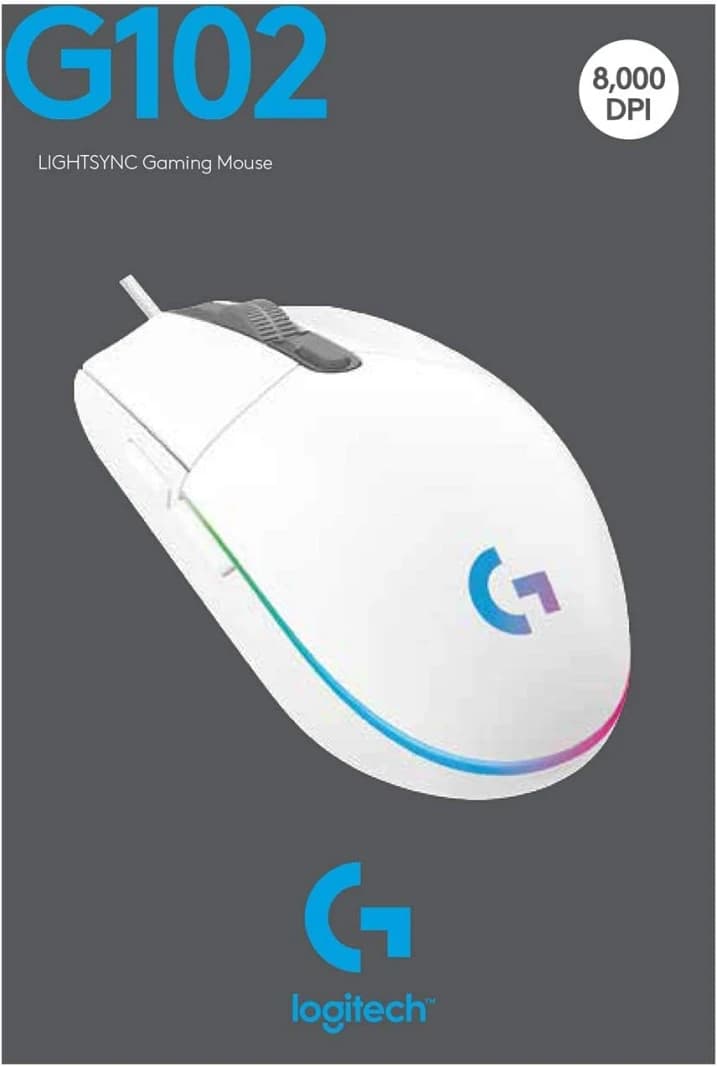 Logitech G102 Light Sync Gaming Mouse