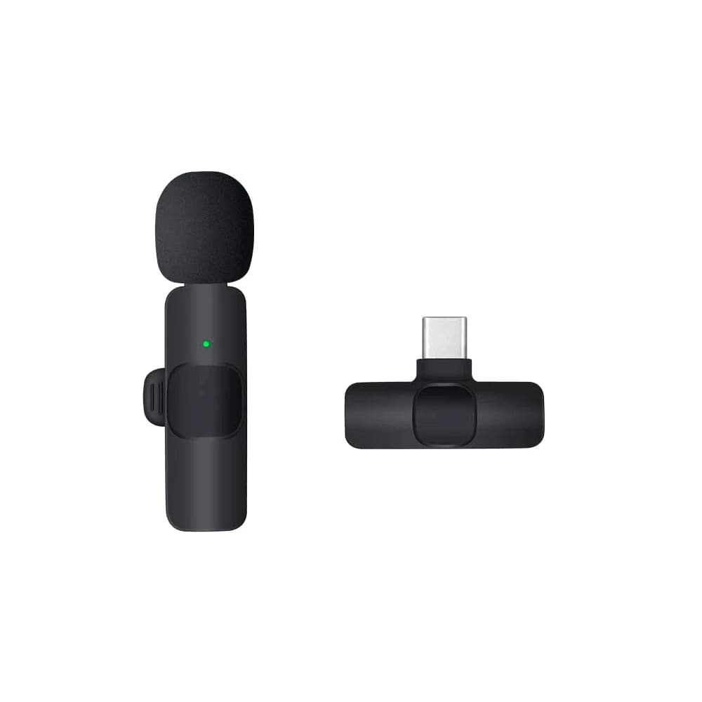 K8 Wireless Collar Mic for iPhone/Android & Type C