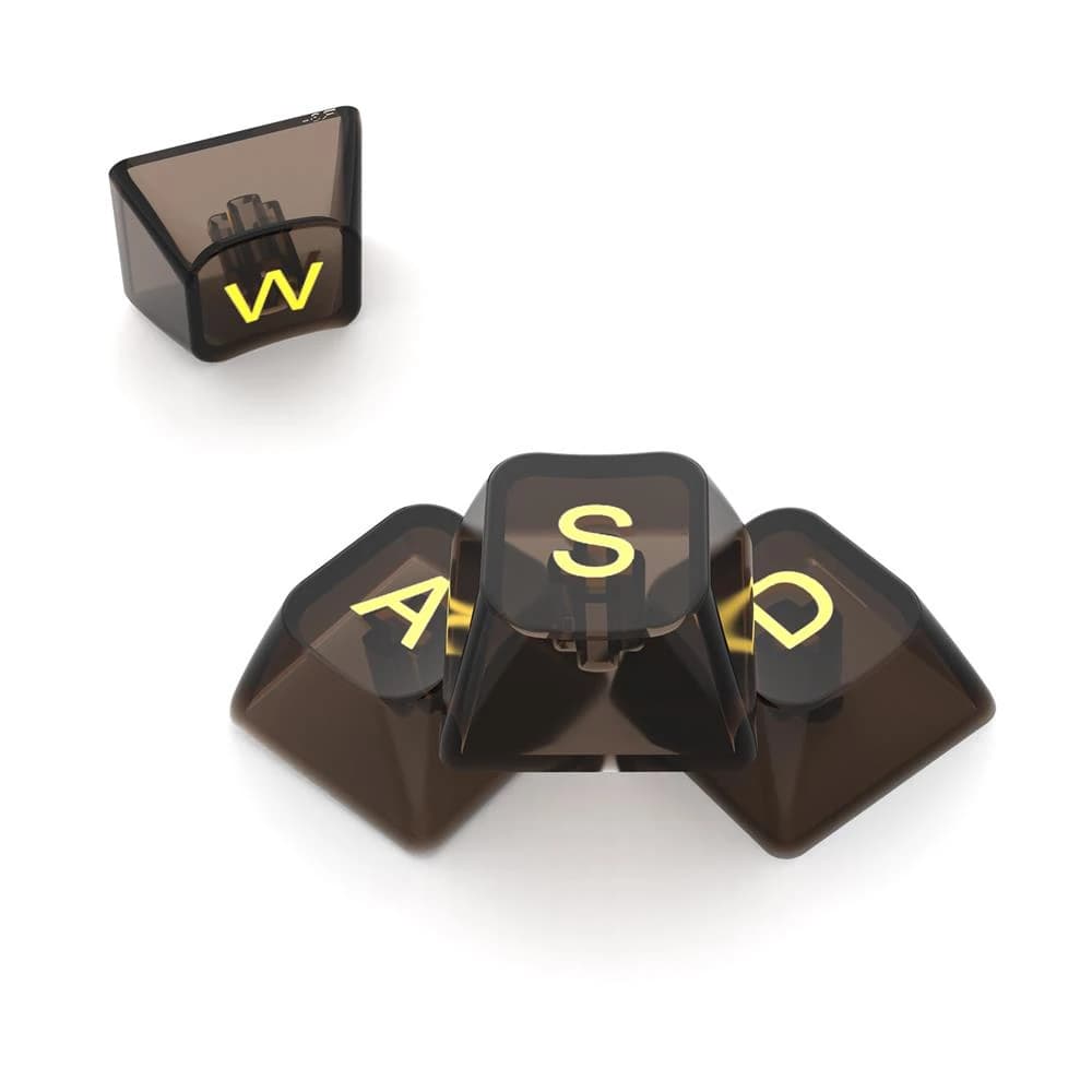 Redragon A138 Transparent Black Keycaps