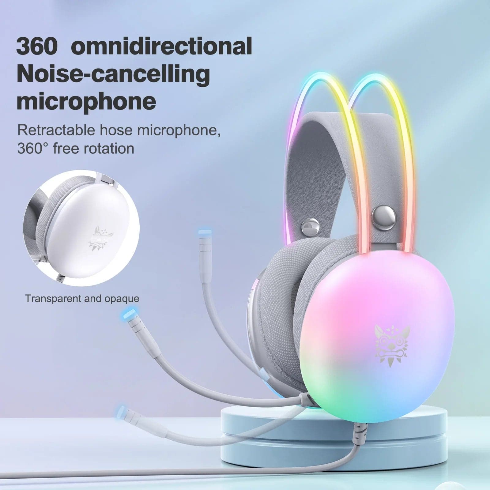 Onikuma X25 RGB Gaming Headset