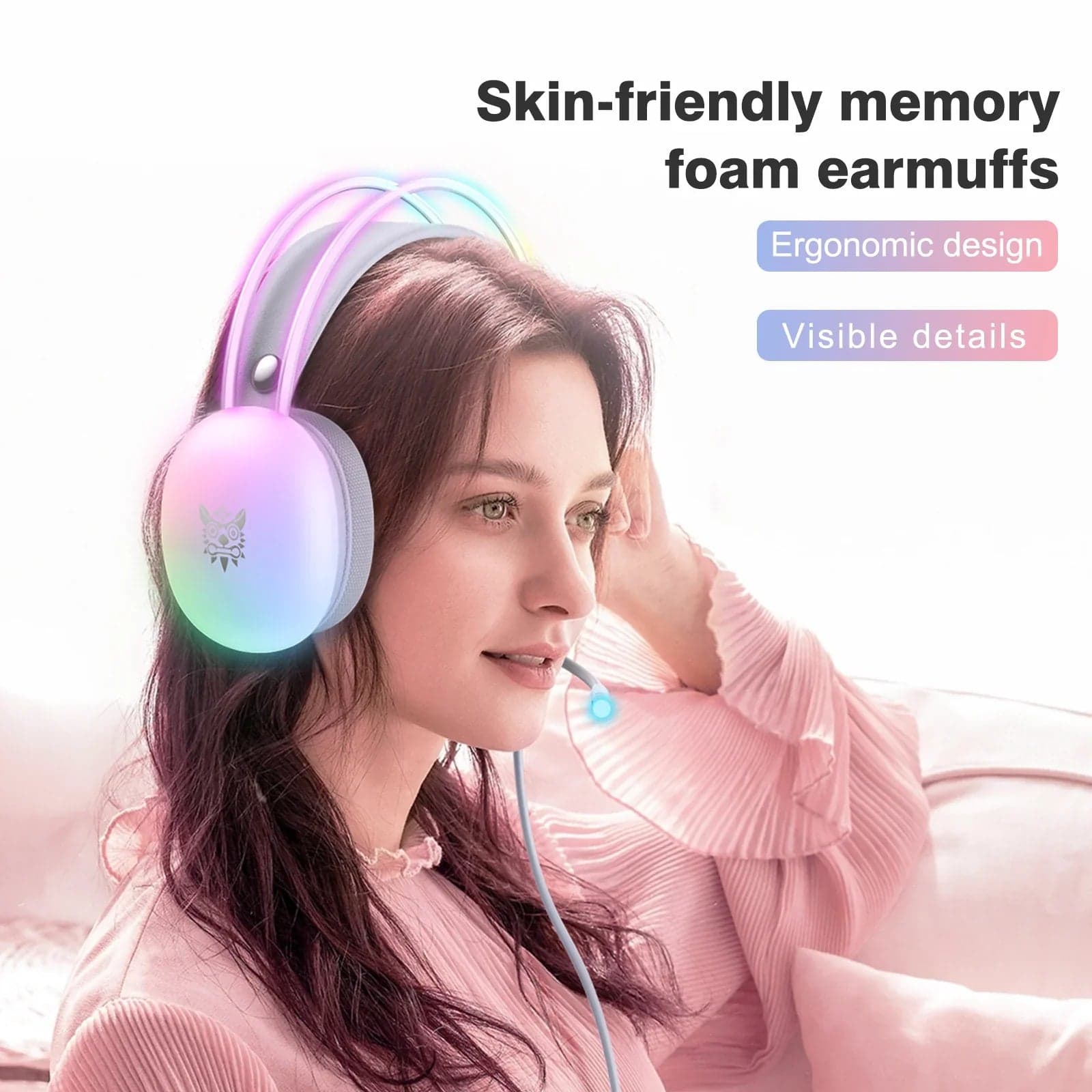 Onikuma X25 RGB Gaming Headset