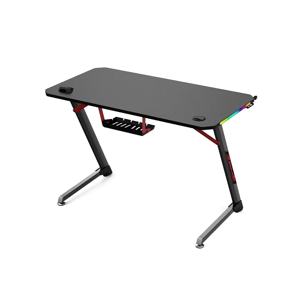 Z-shaped Gaming Desk