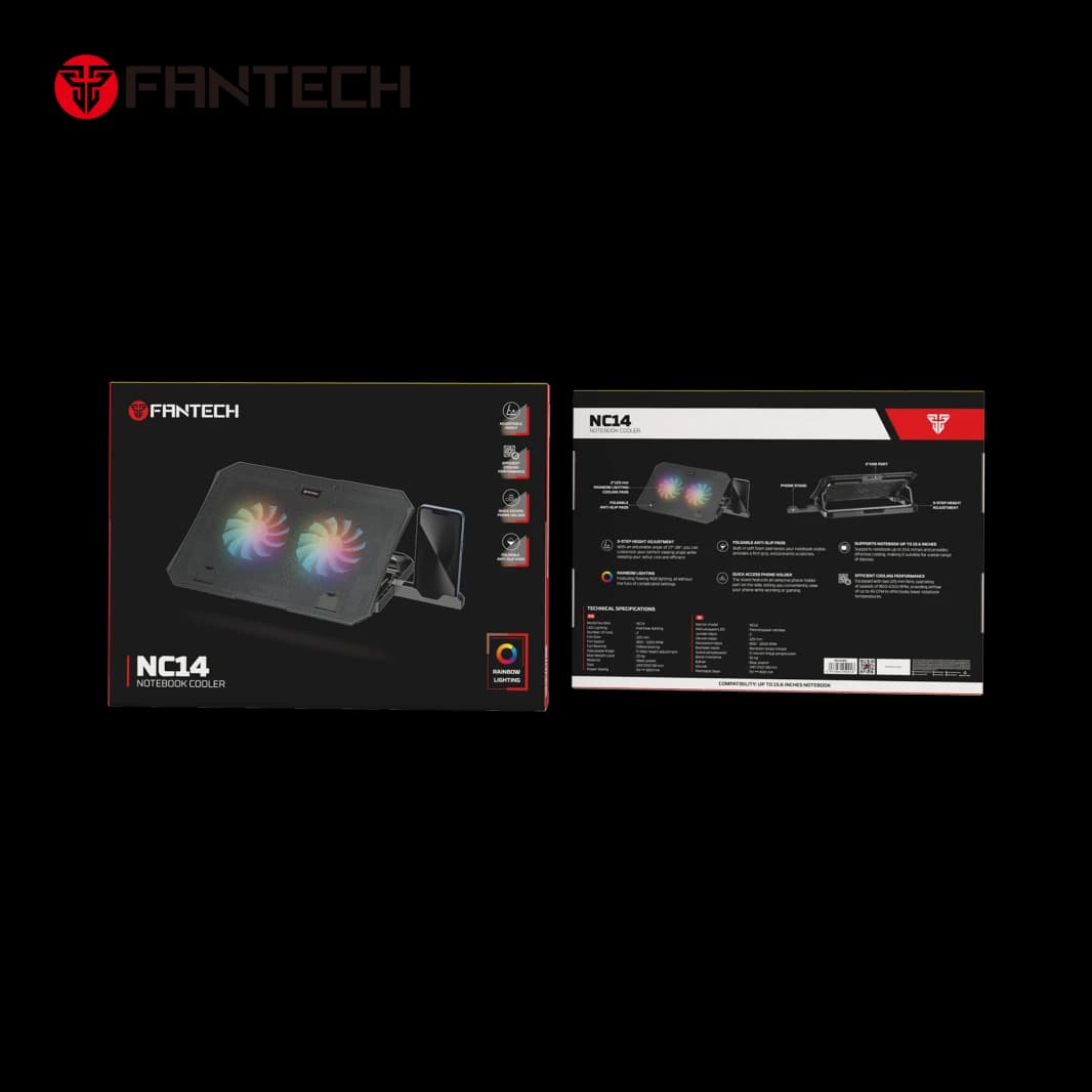 Fantech Nc14 Laptop Cooling Pad