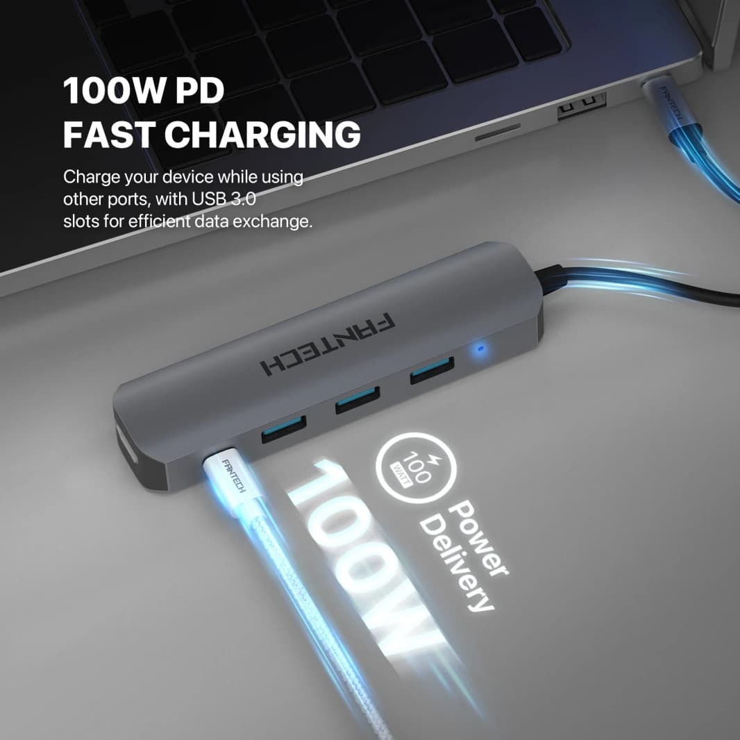 FANTECH HC052 USB C Hub 5 in 1
