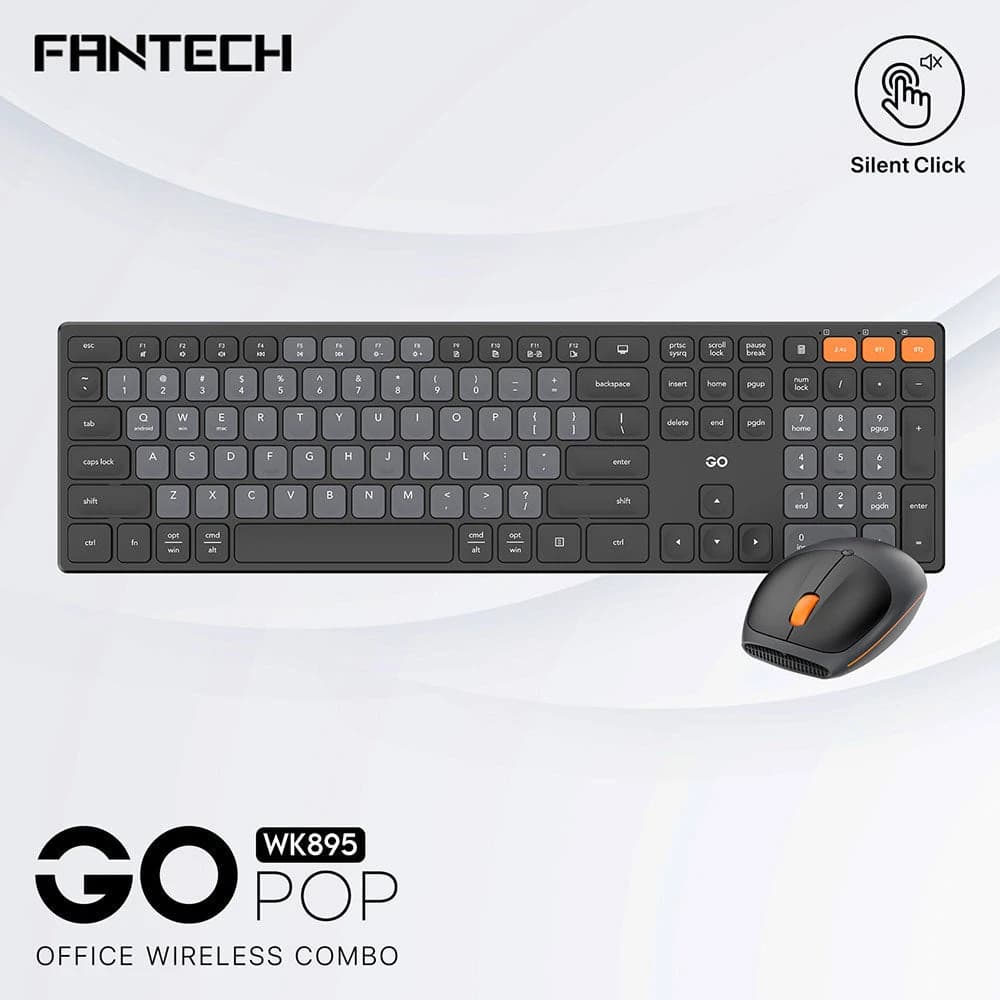 Fantech Go Pop WK895 Office Wireless Combo