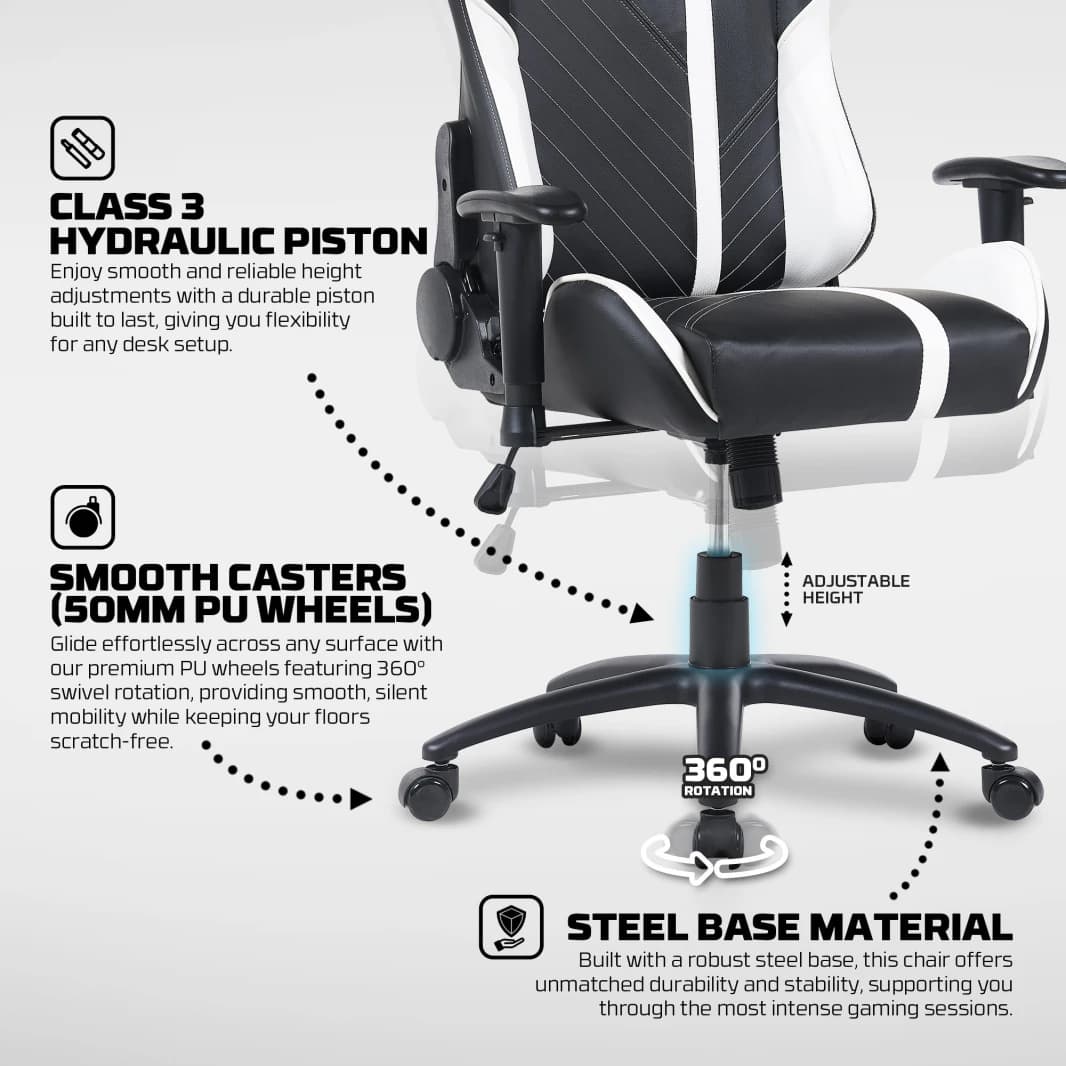 FANTECH GC194 Gaming Chair - Blue