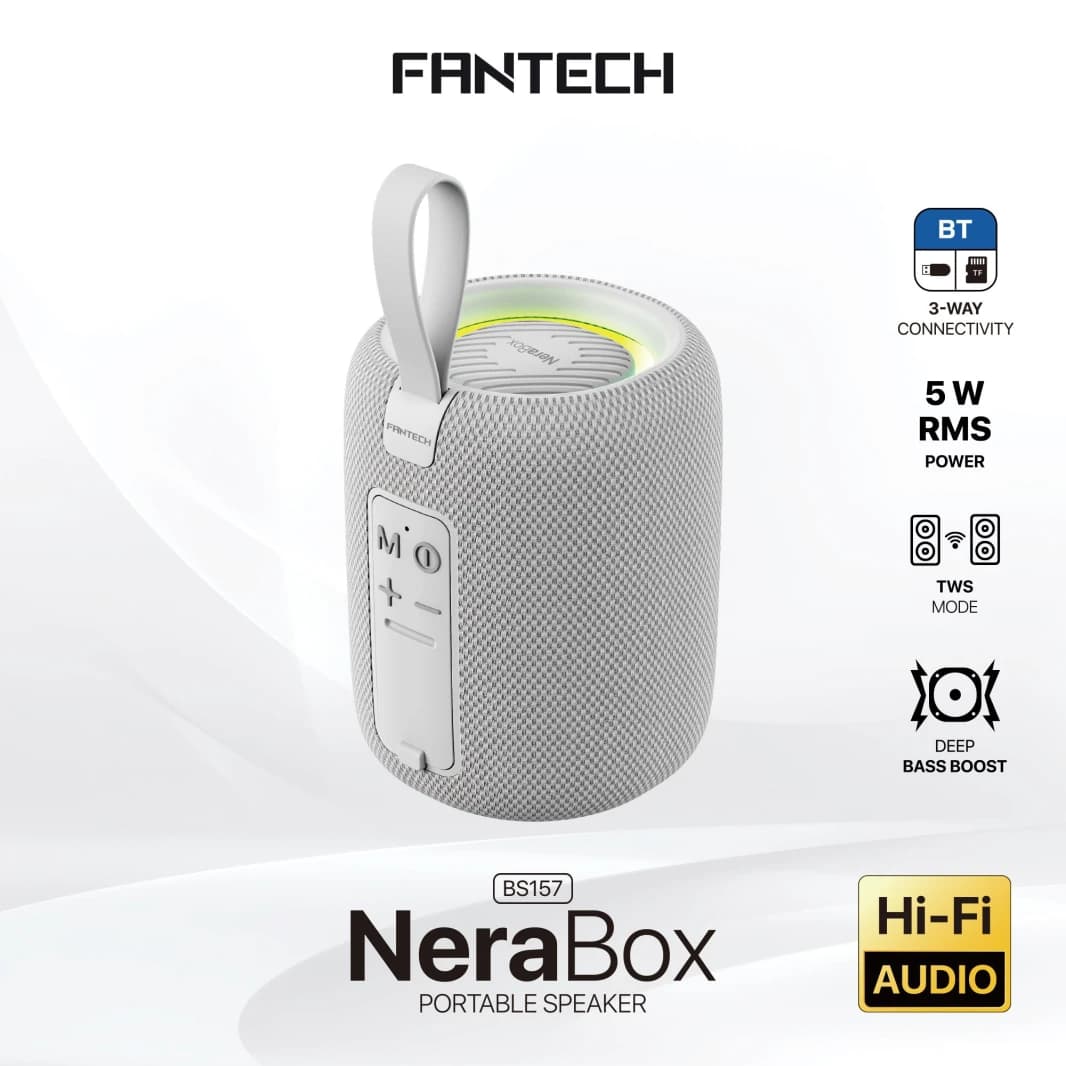 FANTECH NeraBox 5W Portable Speaker - Gray