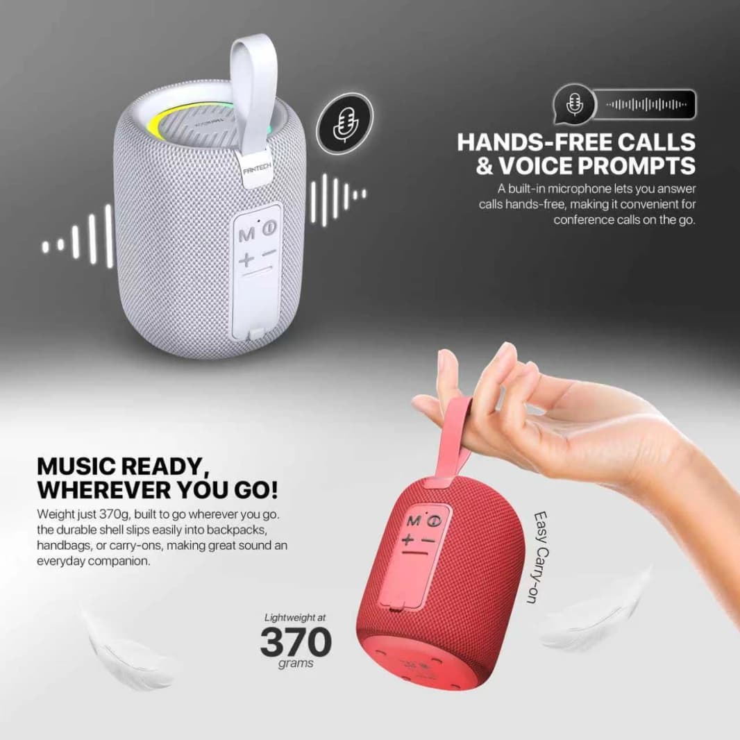 FANTECH NeraBox 5W Portable Speaker - Gray