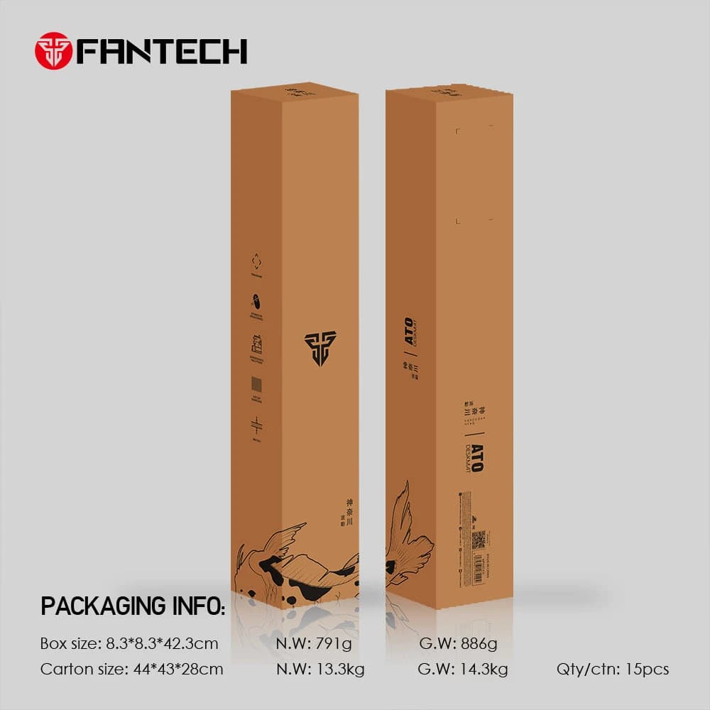 Fantech Ato Mp905 Desk Mat Kanagawa Wave