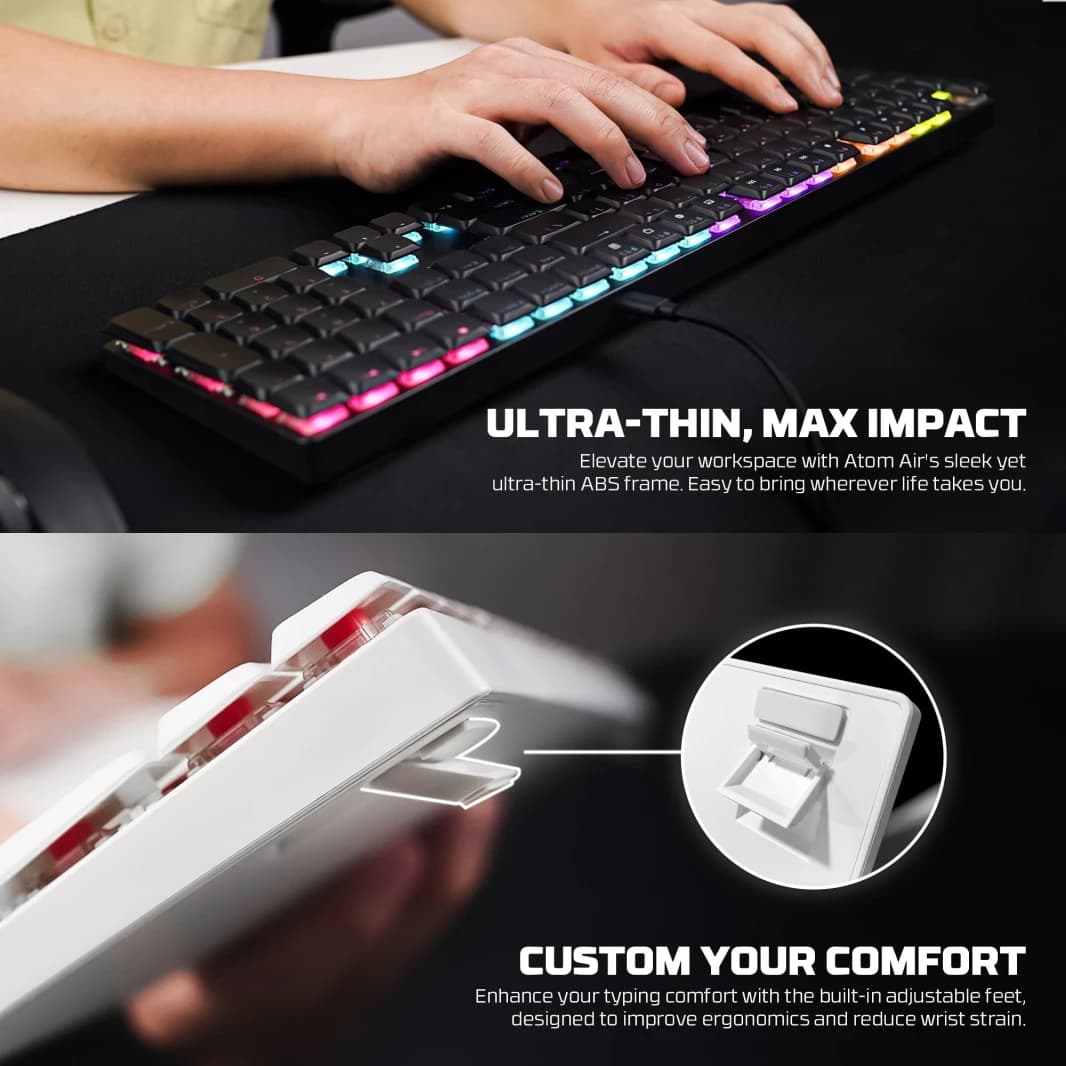 Fantech Atomair108 Mk314 Mechanical Keyboard Low-profile