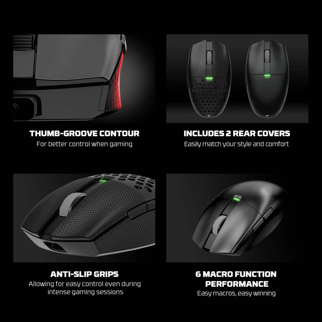 Fantech Aria XD7e Wireless Gaming Mouse - White