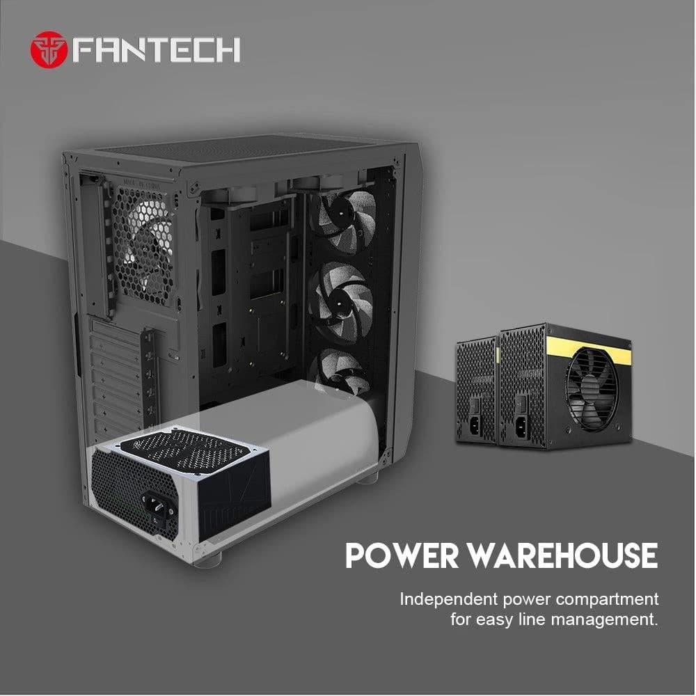 Fantech Aero CG80 RGB Mid Tower Case