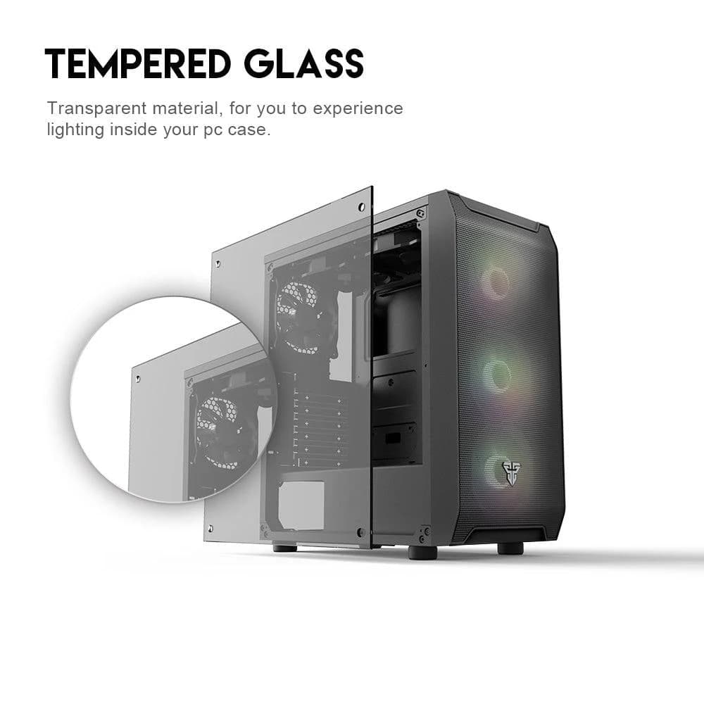 Fantech Aero CG80 RGB Mid Tower Case