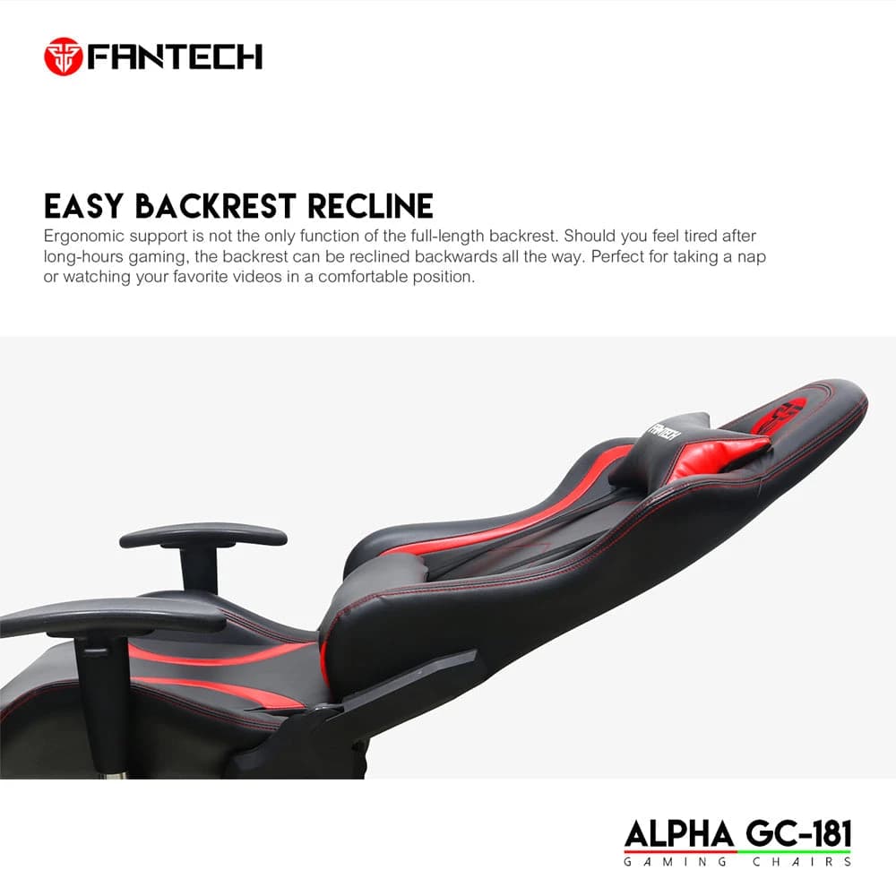 Fantech Alpha GC-181 Gaming Chair | Red
