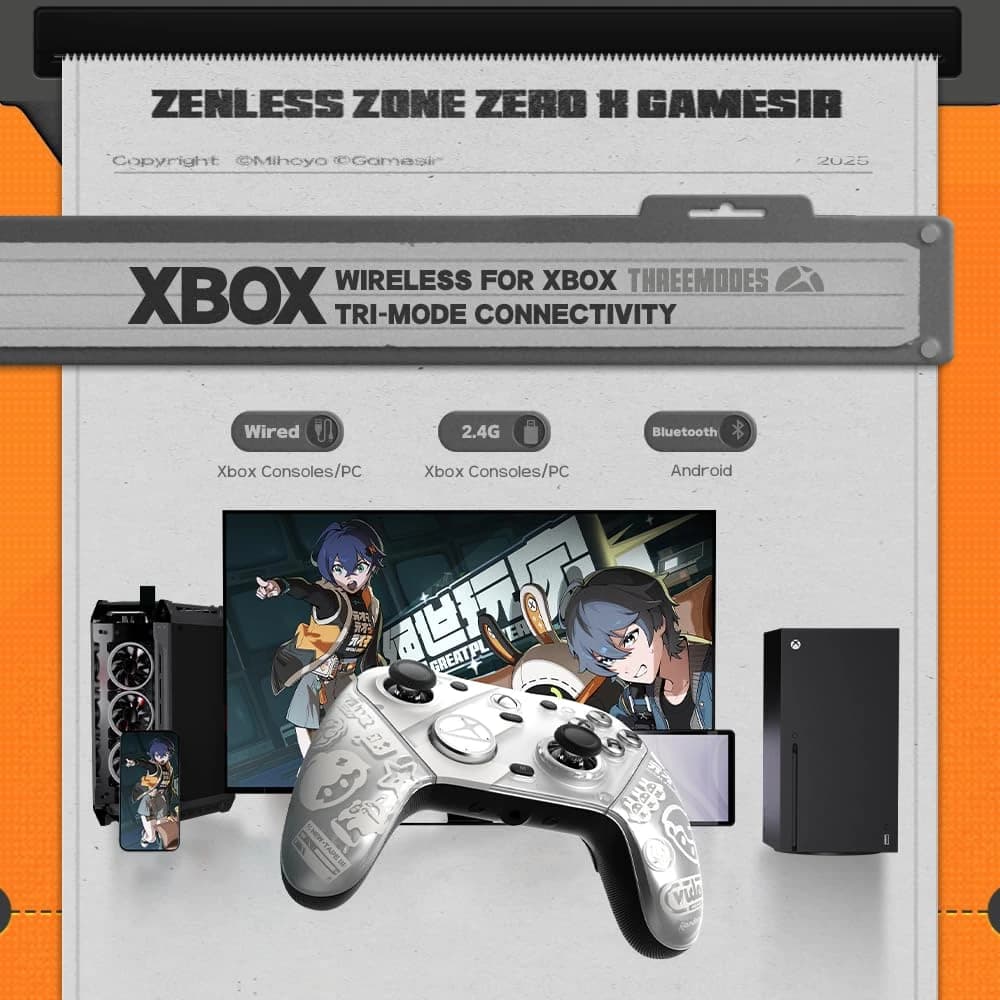 GameSir G7 Pro Wireless Gaming Controller - Zenless Zone Zero Edition