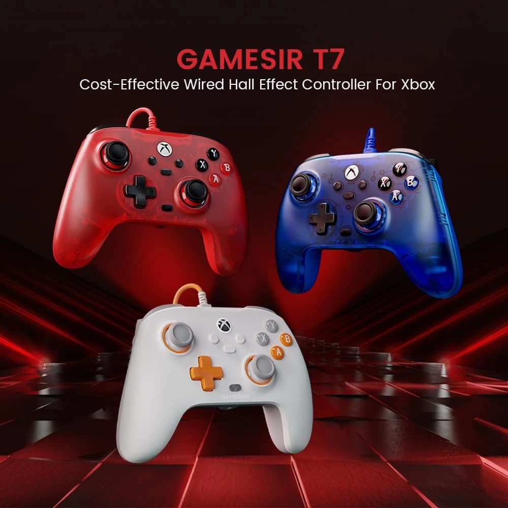 Gamesir T7 Wired Controller with Hall Effect Joysticks