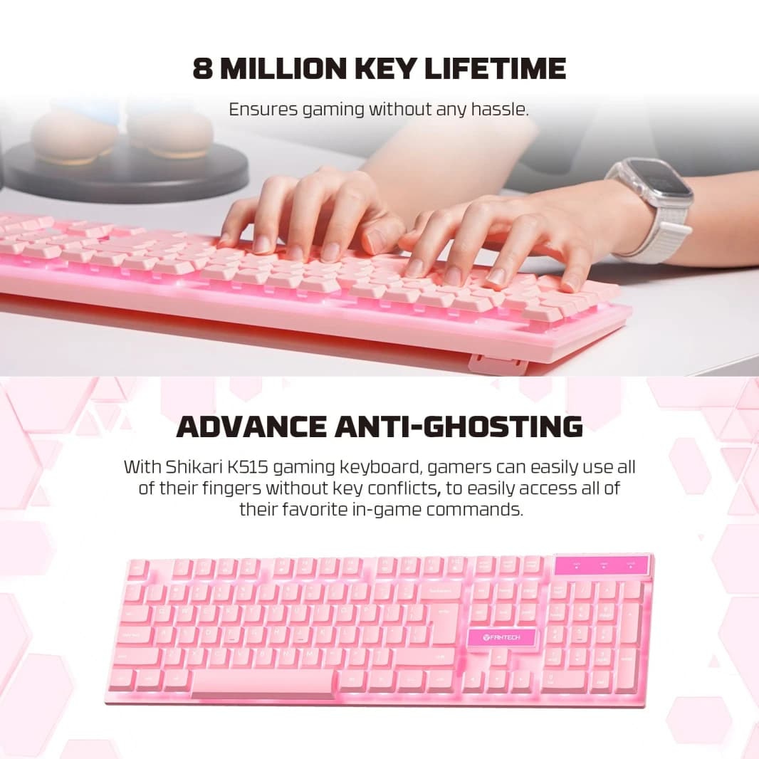 Fantech P51 Power Bundle Gaming Keyboard and Mouse
