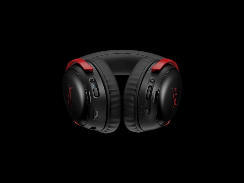 HyperX Cloud III S Wireless Gaming Headset - Black & Red
