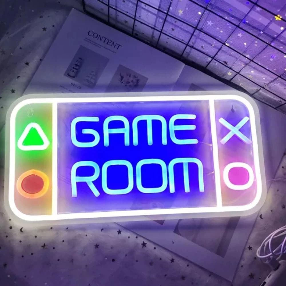 LED Game Room Neon Signs Gaming Decor