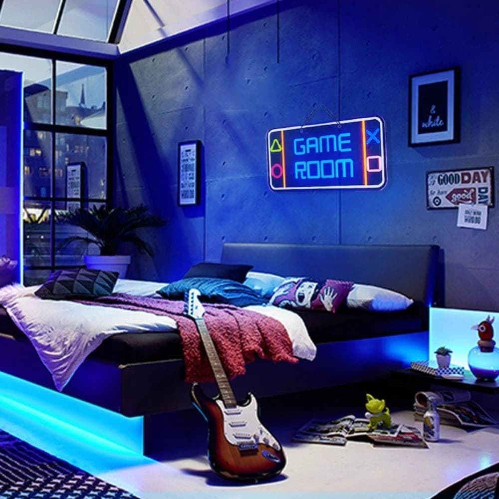 LED Game Room Neon Signs Gaming Decor