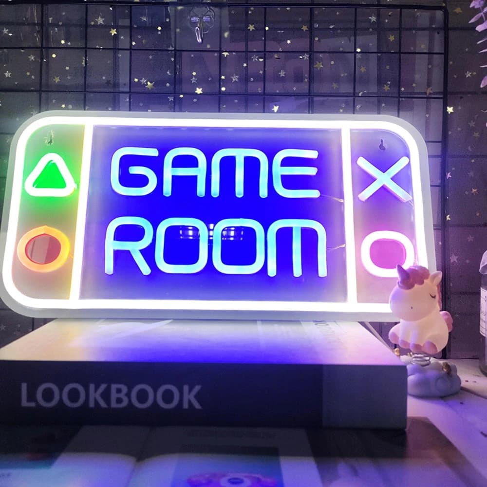 LED Game Room Neon Signs for Wall Decor