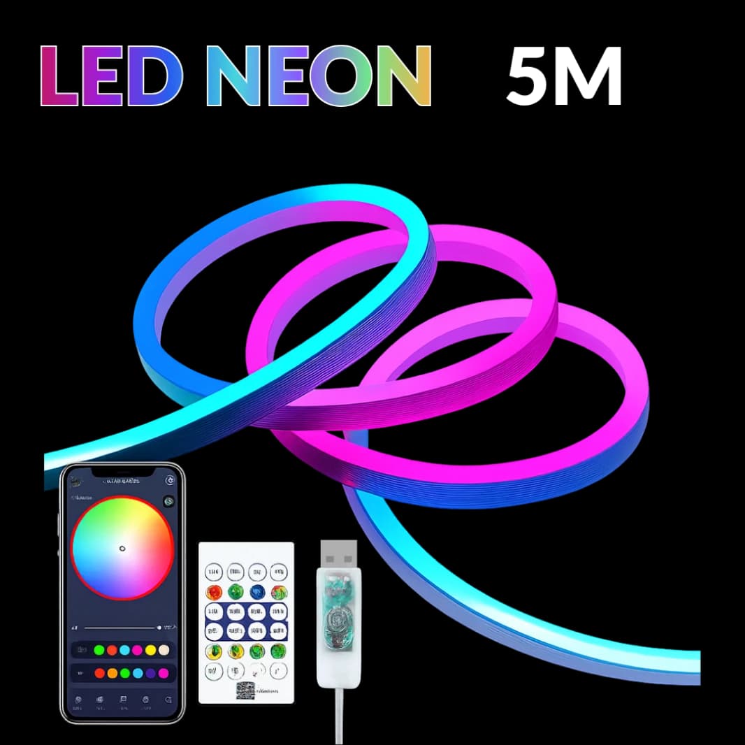 RGB Smart IC USB Neon LED Strip Lights
