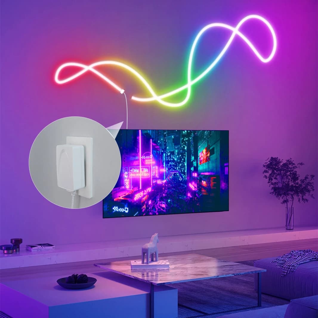 RGB Smart IC USB Neon LED Strip Lights