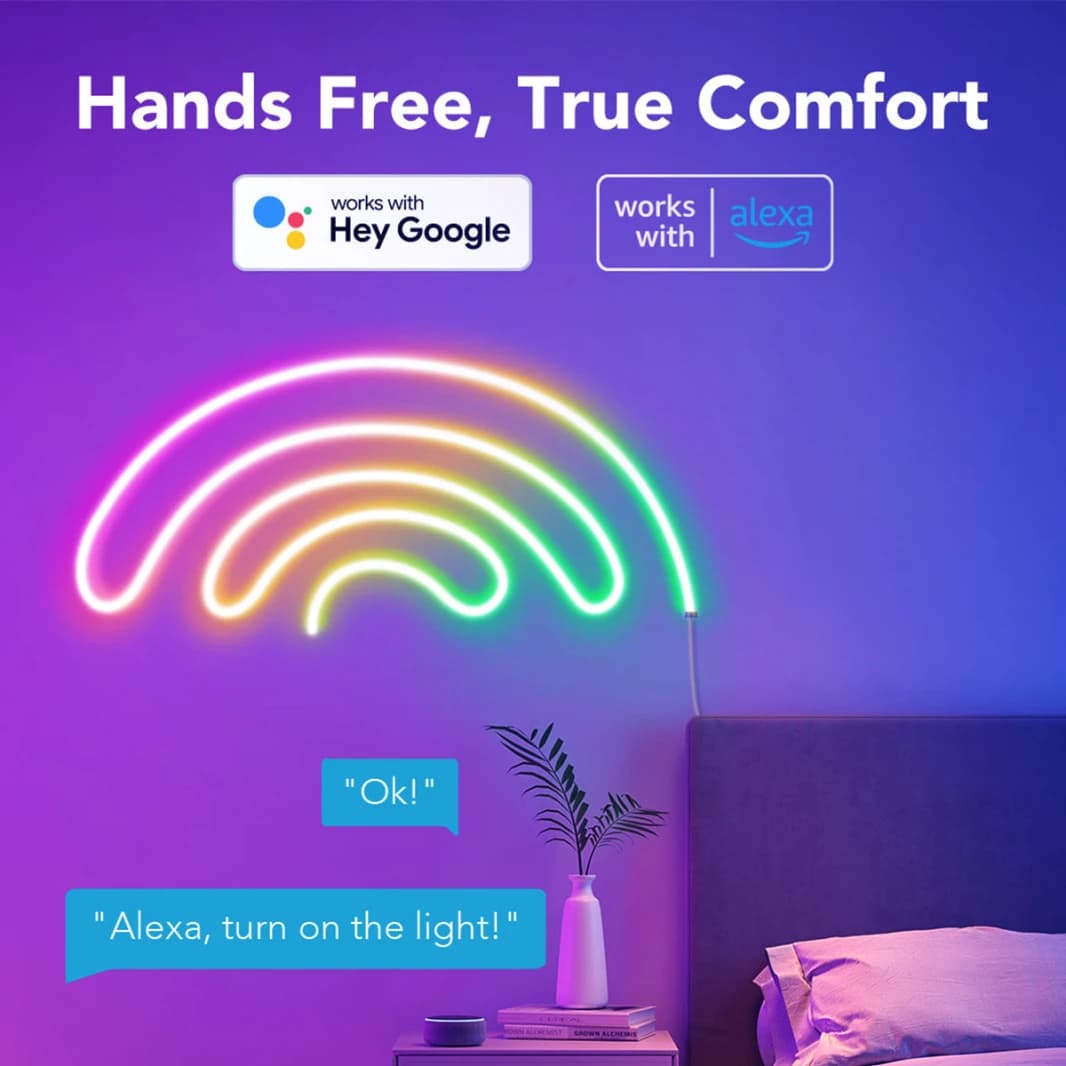 RGB Smart IC USB Neon LED Strip Lights