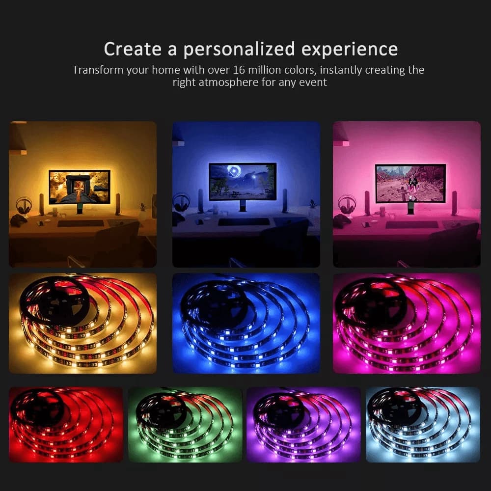 RGB LED Strip Light 5050 with App Control