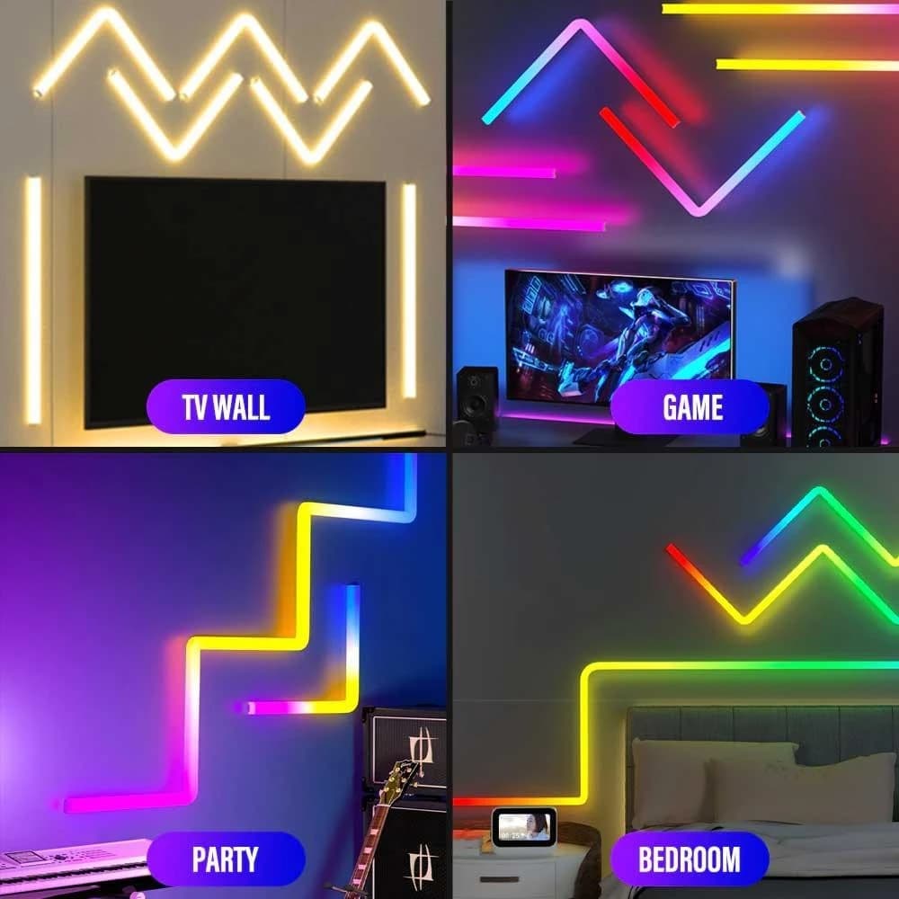 RGBIC LED Smart Wall Lamp Light
