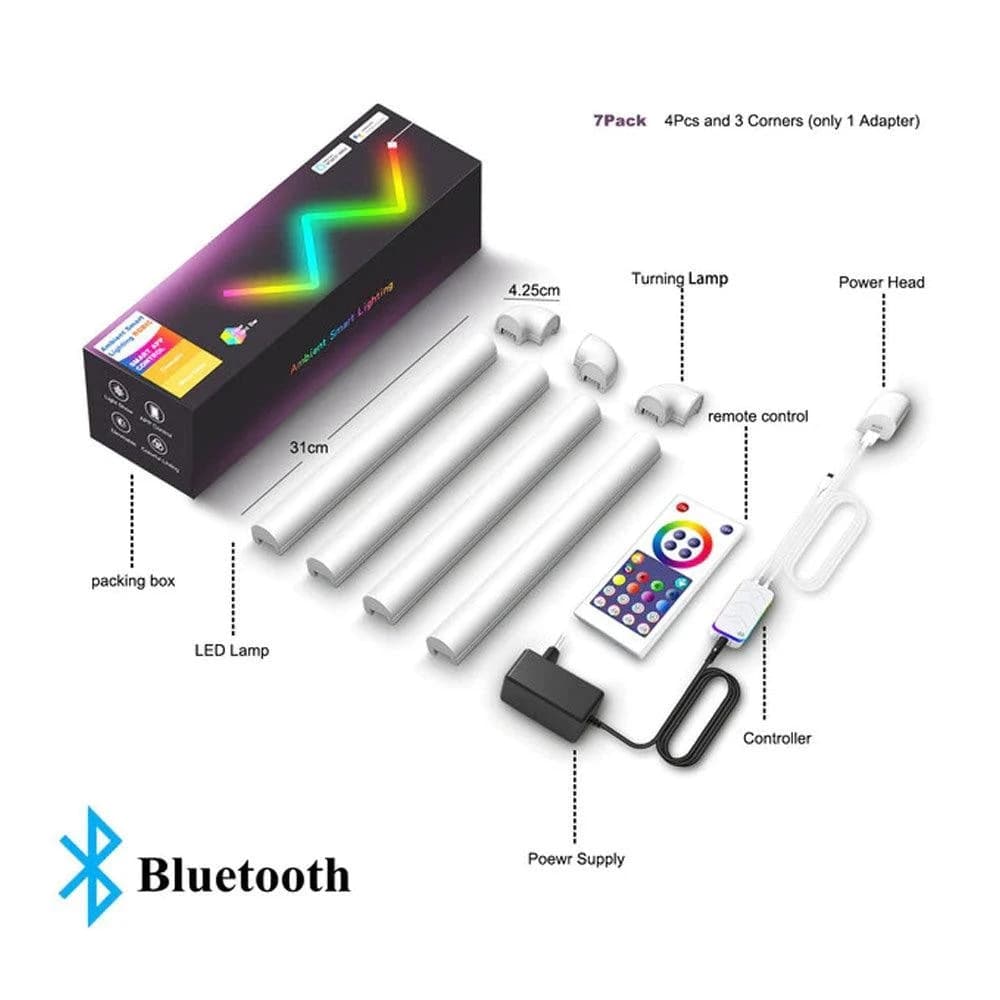 RGBIC LED Smart Wall Lamp Light