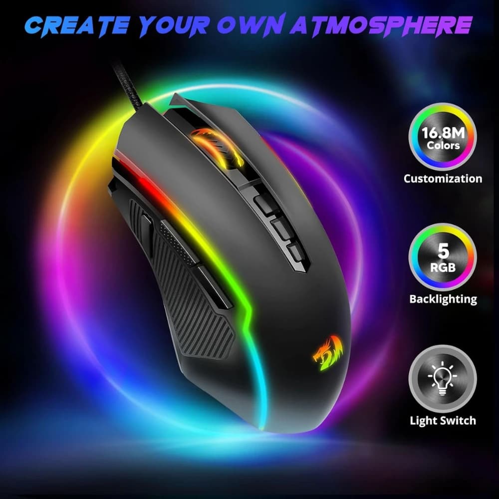 Redragon M910 Ranger RGB Gaming Mouse