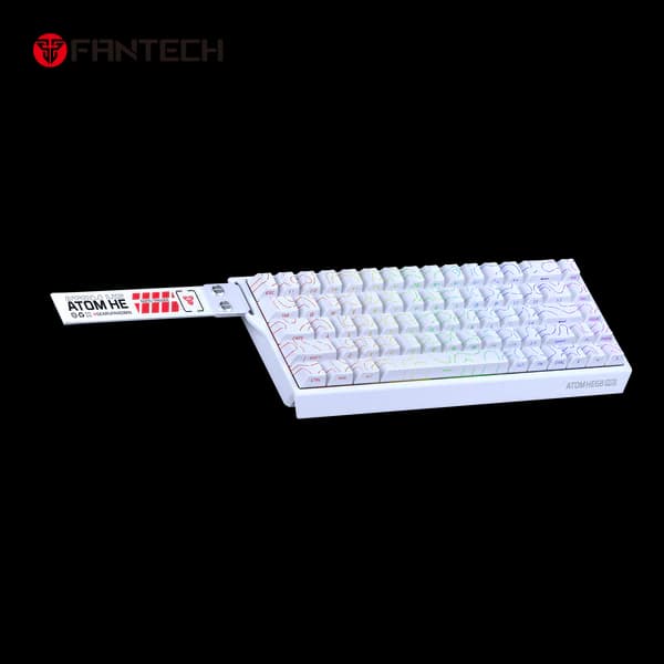 Fantech Keyboard ATOM HE68 MK922 Magnetic Switch – White