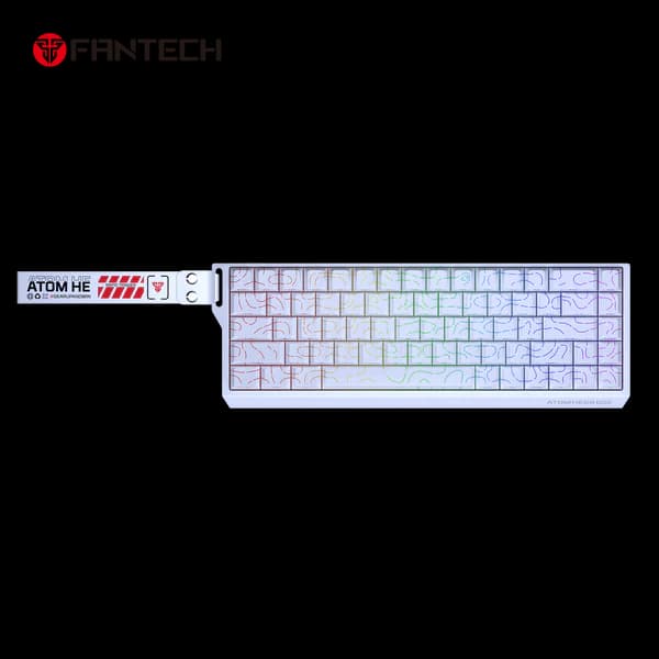 Fantech Keyboard ATOM HE68 MK922 Magnetic Switch – White