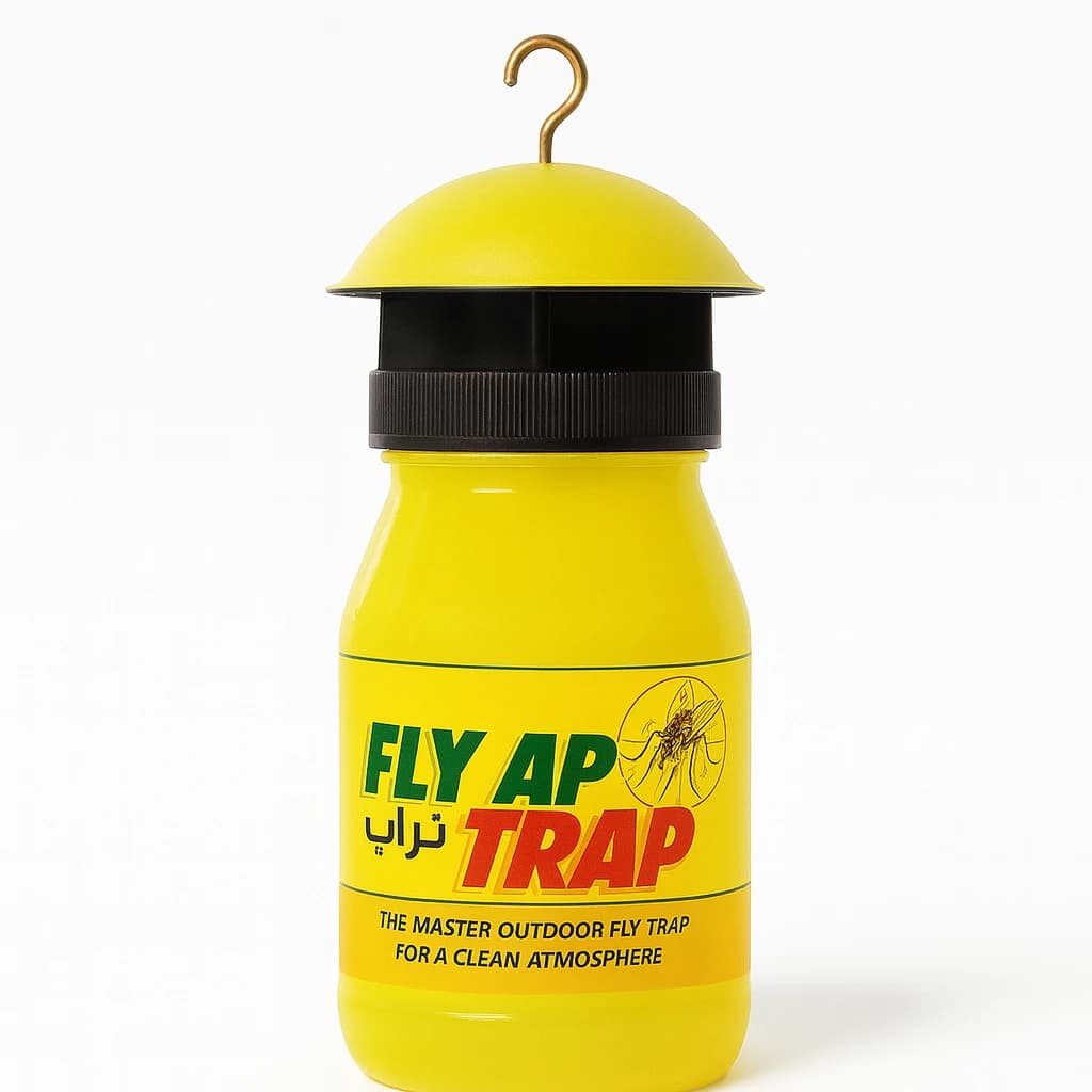 Outdoor Fly Trap with High-Effectiveness Attractant