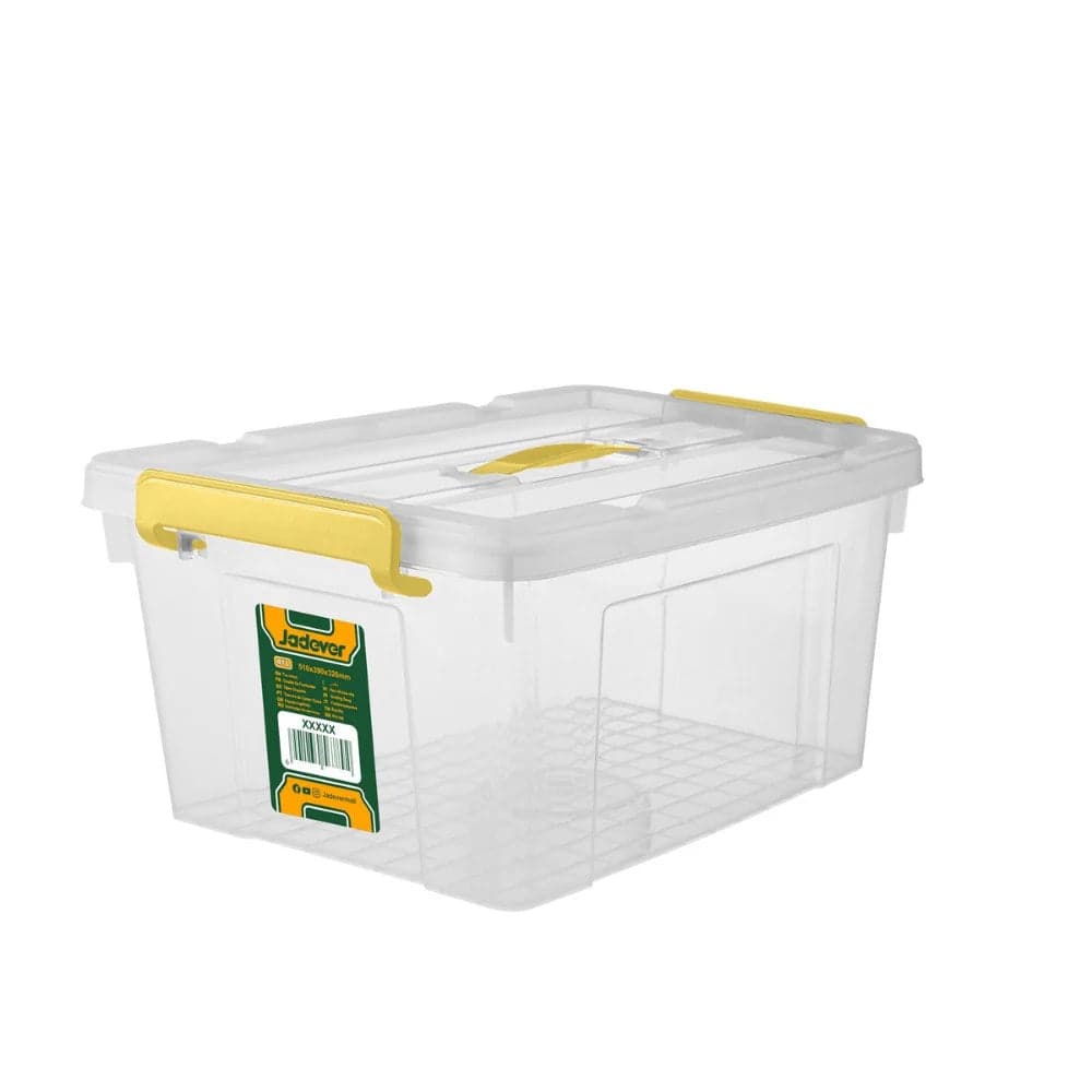 Durable Storage Box with Tight-Fit Lid 66L