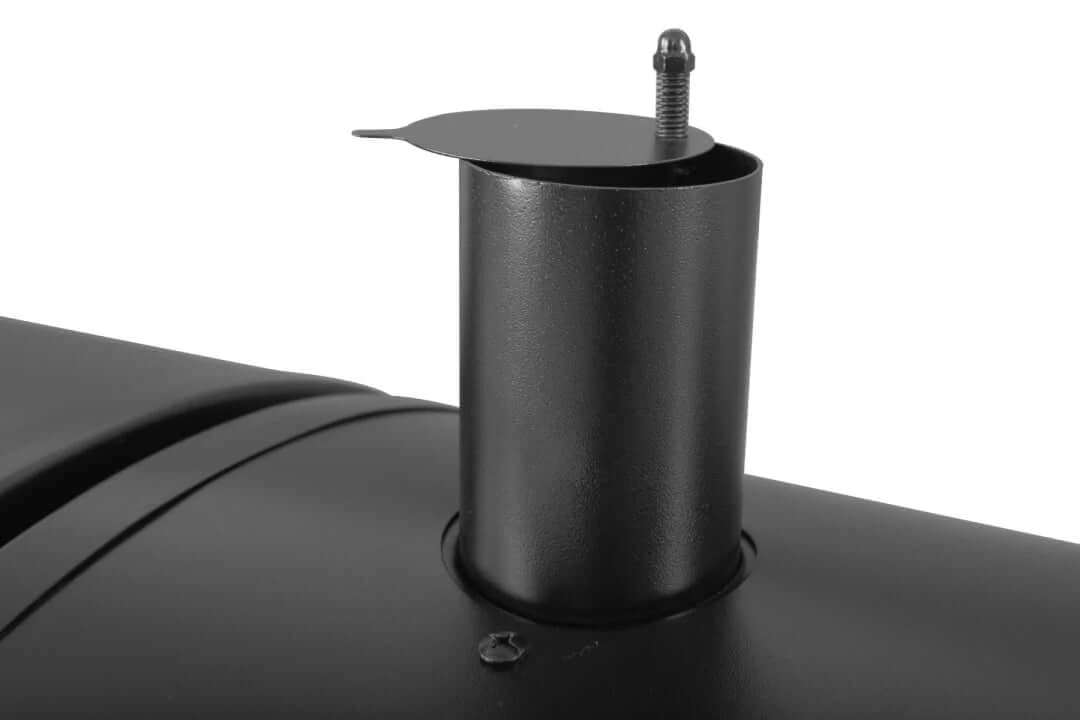3-Burner Gas & Charcoal Combo Grill with Offset Smoker