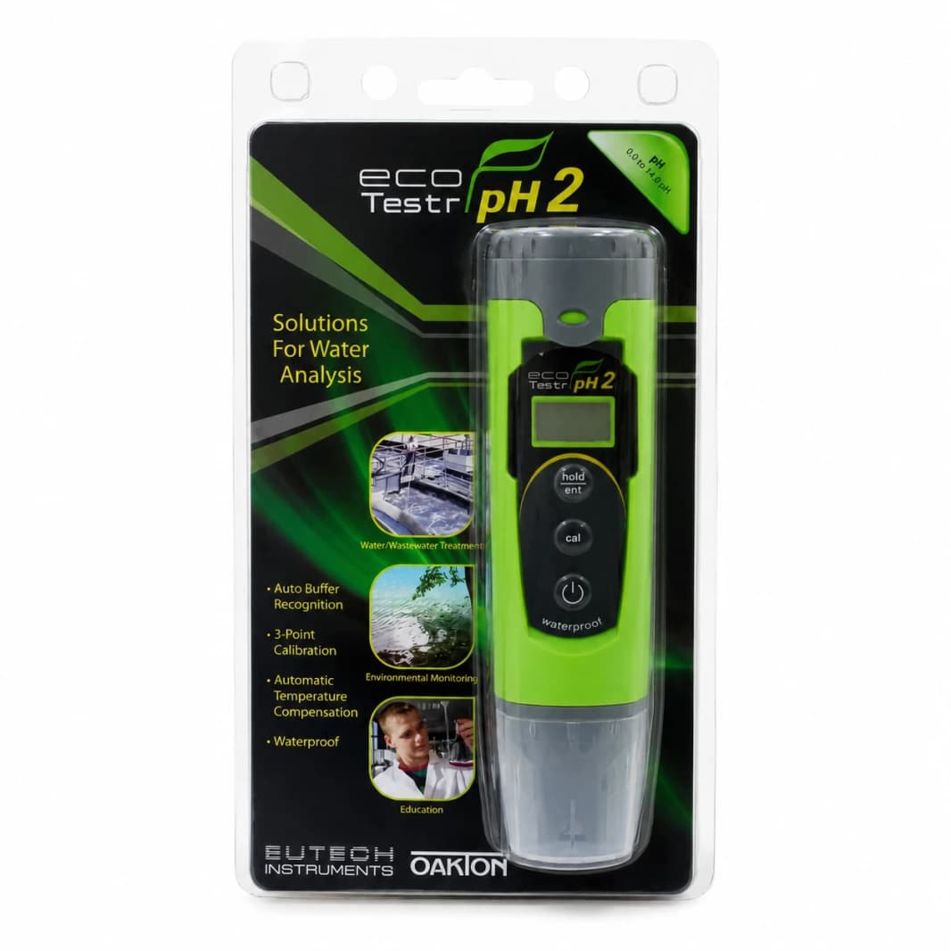 EcoTestr pH 2 Digital Waterproof pH Meter