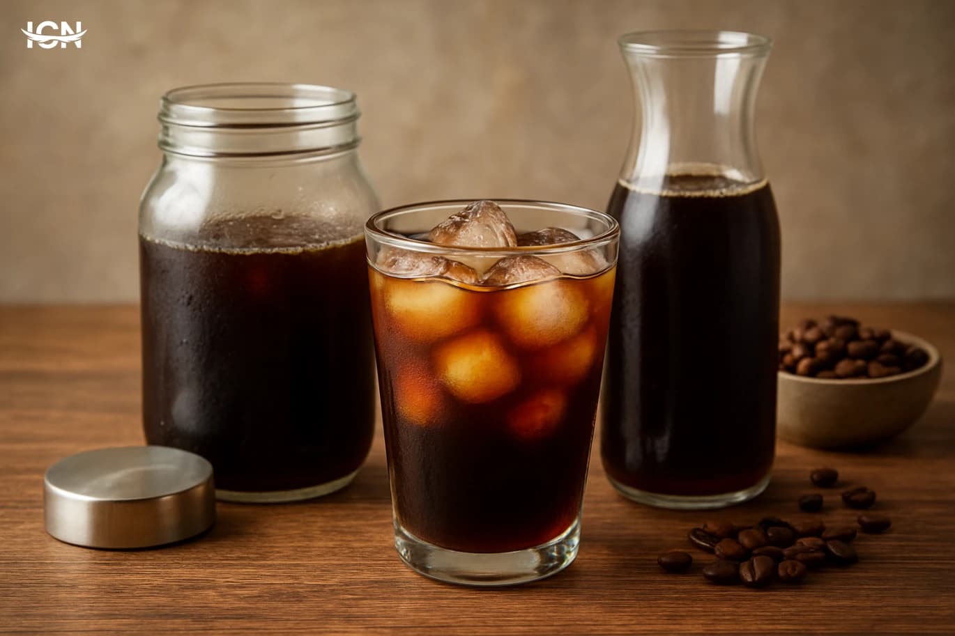 القهوة الباردة في البيت بخطوات واضحة
