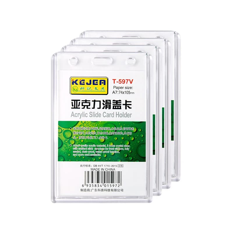 Acrylic Card Case T 569V