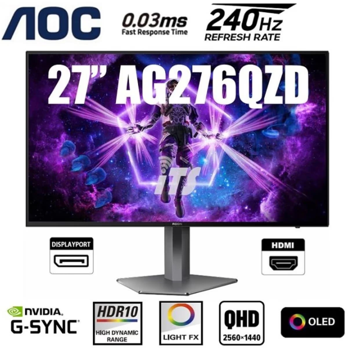 AOC AGON AG276QZD 4K Monitor
