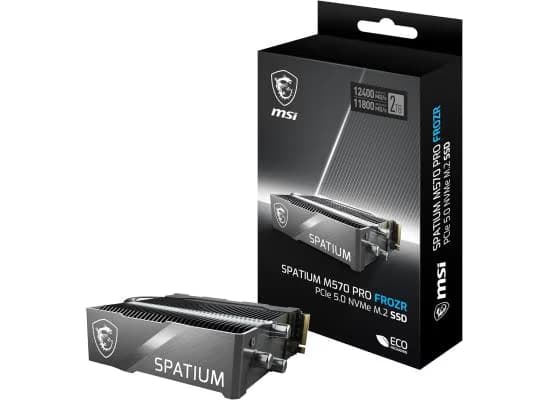 MSI SPATIUM M570 PRO 2TB PCIe 5.0 NVMe M.2 SSD