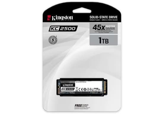 Kingston KC2500 1TB M.2 PCIe NVMe Gen 3.0 x4 SSD