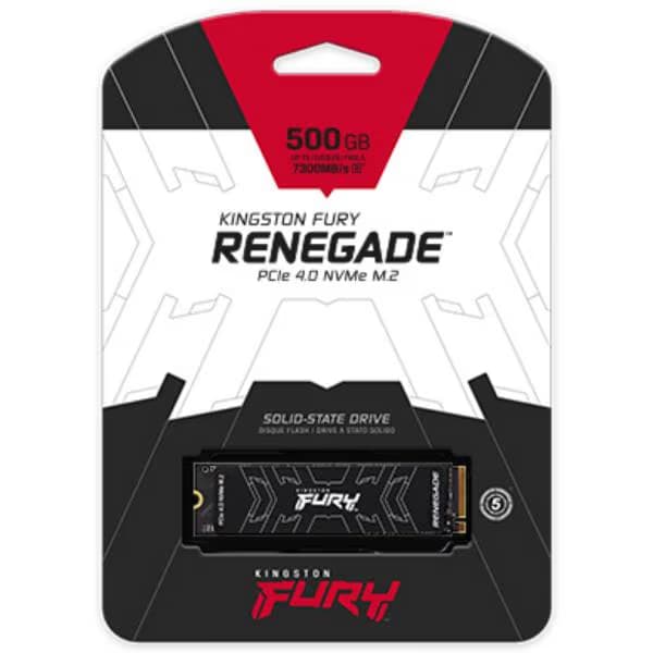 Kingston FURY Renegade SSD 500GB PCIe 4.0 NVMe M.2